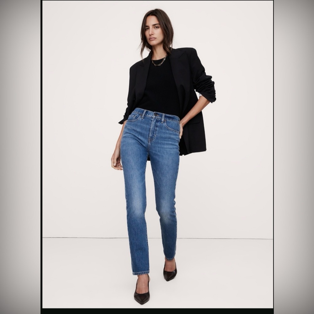 Banana Republic Blue Skinny Jeans